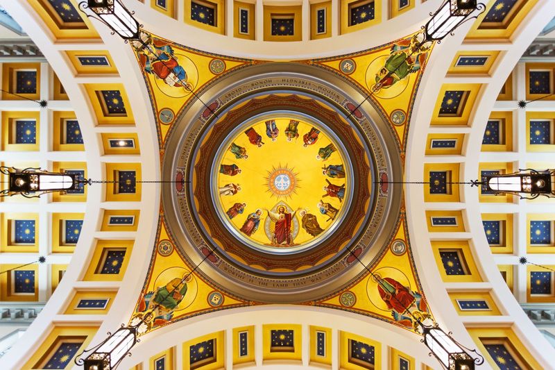 Look Up And Find An Entire Gathering Painted Overhead Look Up And Find An Entire Gathering Painted Overhead