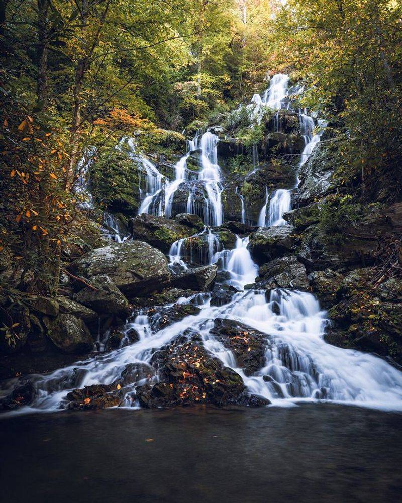 Lower Catawba Falls and Its Swimming Holes
