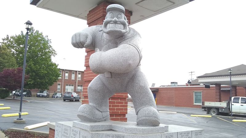 A Working Town With a Cartoon Thread