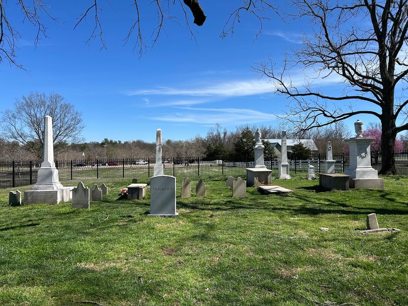 McGavock Confederate Cemetery in Franklin McGavock Confederate Cemetery in Franklin