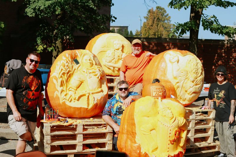 Michigan Pumpkins Make a Big First Impression