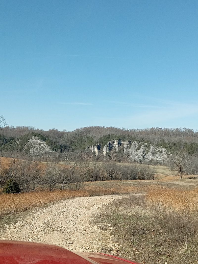 Miles of Gravel and Dirt Roads