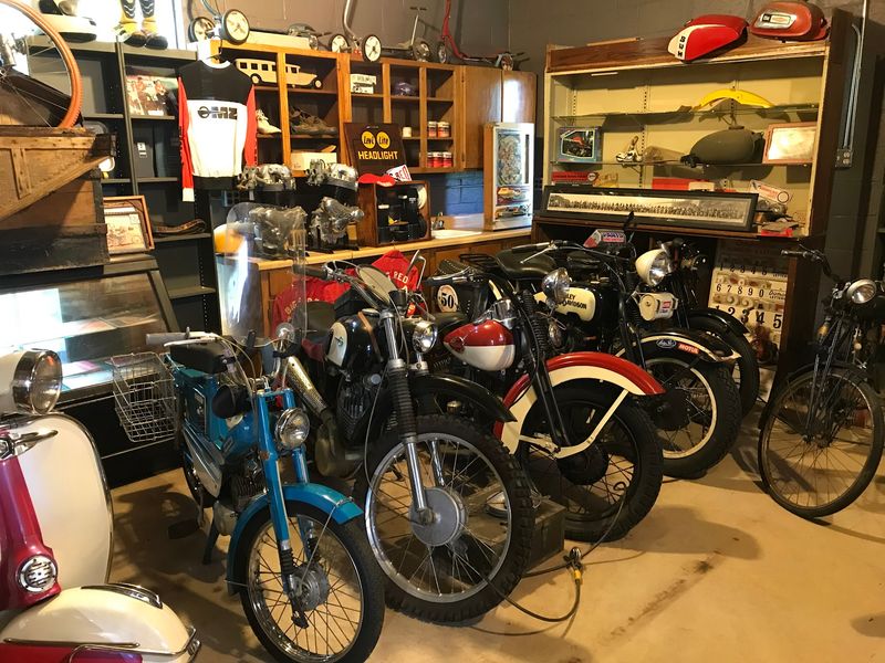 Minibikes, Mopeds, and a Movie Star Chopper Minibikes, Mopeds, and a Movie Star Chopper