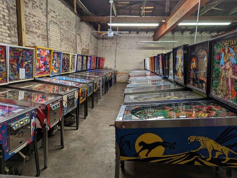 More Than 400 Machines Fill The Arcade From Wall To Wall