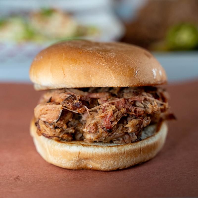 Juicy Pulled Pork Is One Of The Menu’s Biggest Crowd-Pleasers Juicy Pulled Pork Is One Of The Menu’s Biggest Crowd-Pleasers