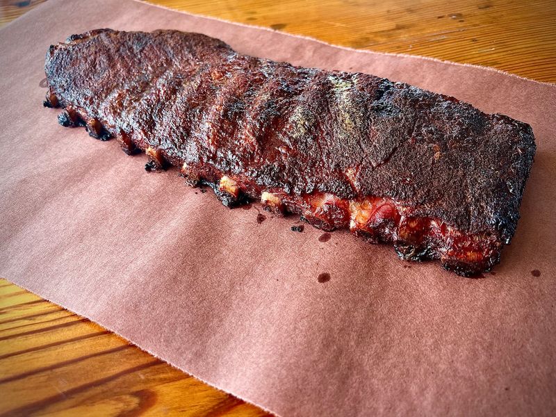 St. Louis-Cut Spareribs Make A Strong Case For Ordering A Full Plate St. Louis-Cut Spareribs Make A Strong Case For Ordering A Full Plate