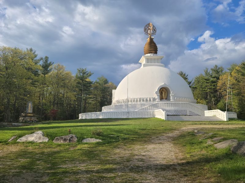 New England Peace Pagoda - A Quiet Pause in Leverett