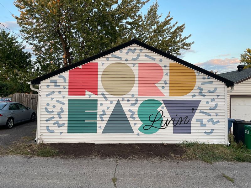 Nordeasy Livin’ Mural, Minneapolis, MN Nordeasy Livin’ Mural, Minneapolis, MN