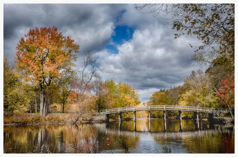 North Bridge and the Concord River North Bridge and the Concord River