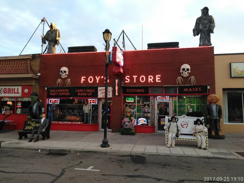 One Store Turned Into A Whole Street Of Spooky Shops
