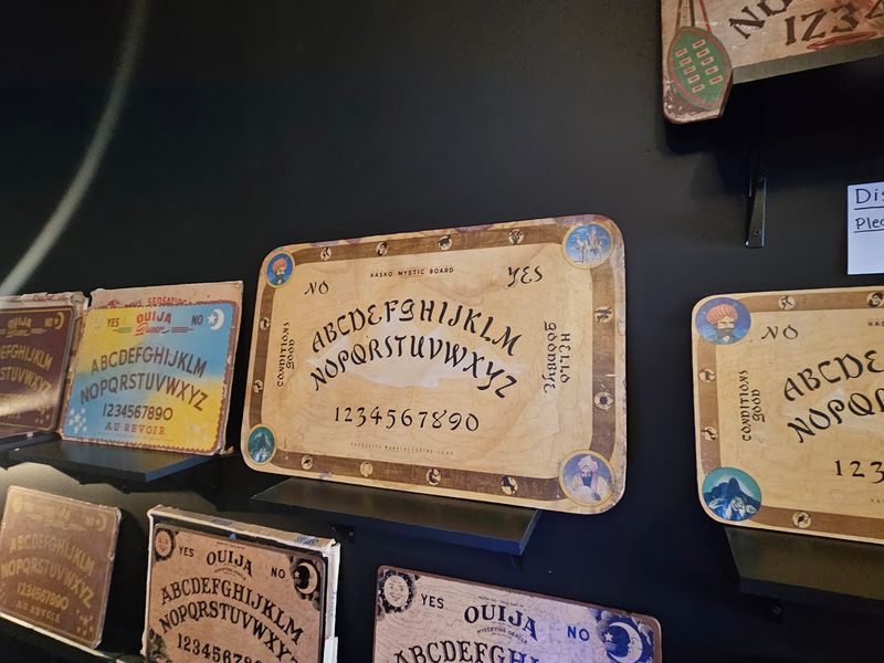 Ouija Boards And Cursed Curiosities Line The Shadows Ouija Boards And Cursed Curiosities Line The Shadows