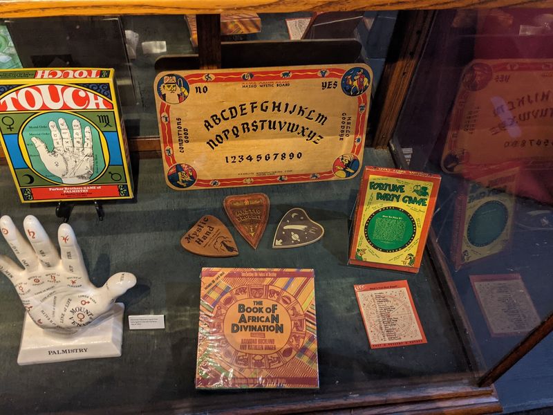 Ouija Boards, Egyptian Figures, And A Rotating Gallery Keep Things Fresh Ouija Boards, Egyptian Figures, And A Rotating Gallery Keep Things Fresh