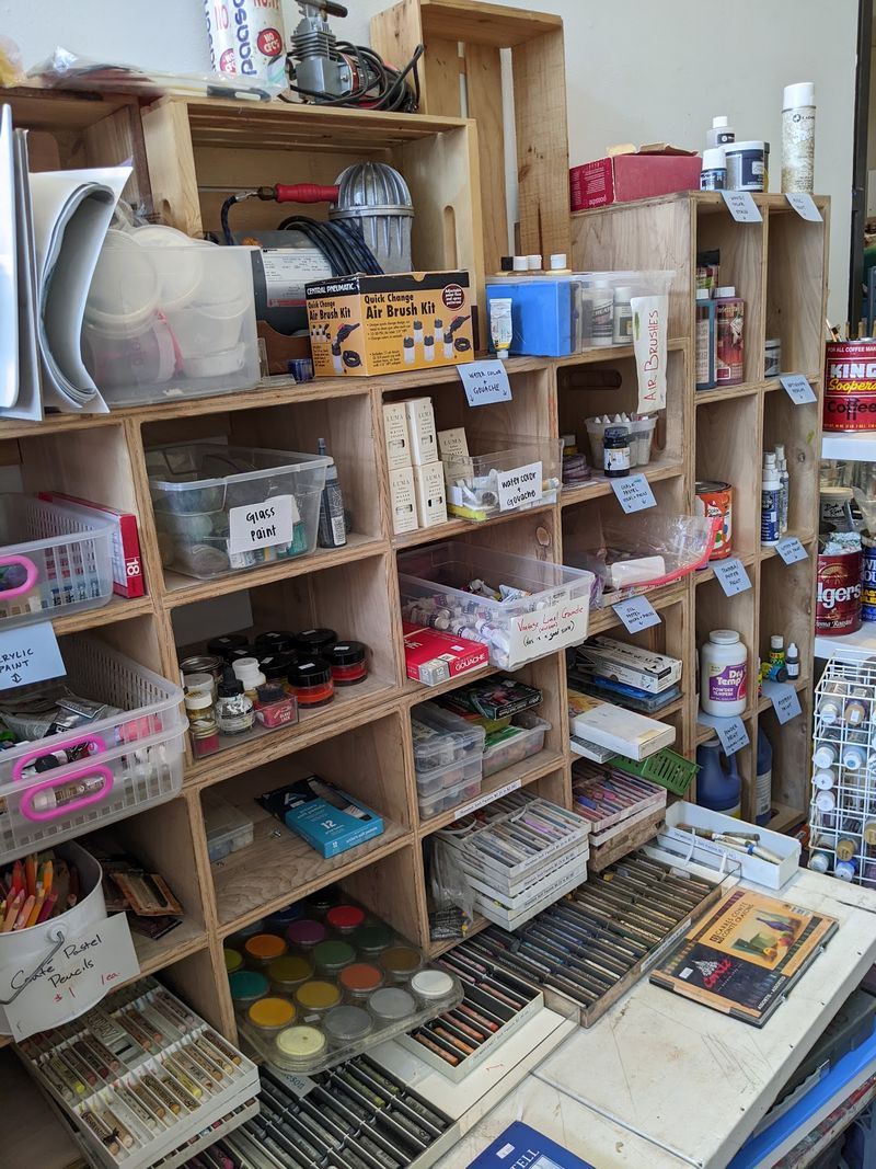 Paint Aisles for Every Kind of Artist Paint Aisles for Every Kind of Artist