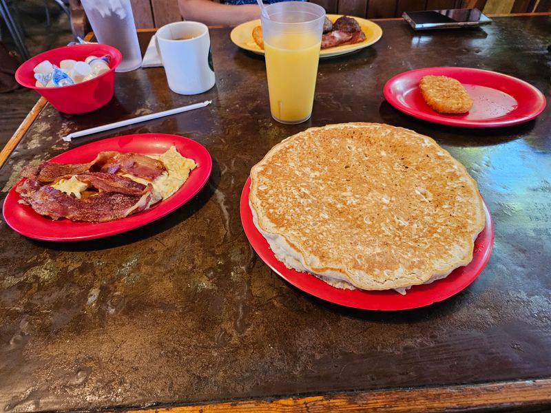 Pancakes the Size of Plates