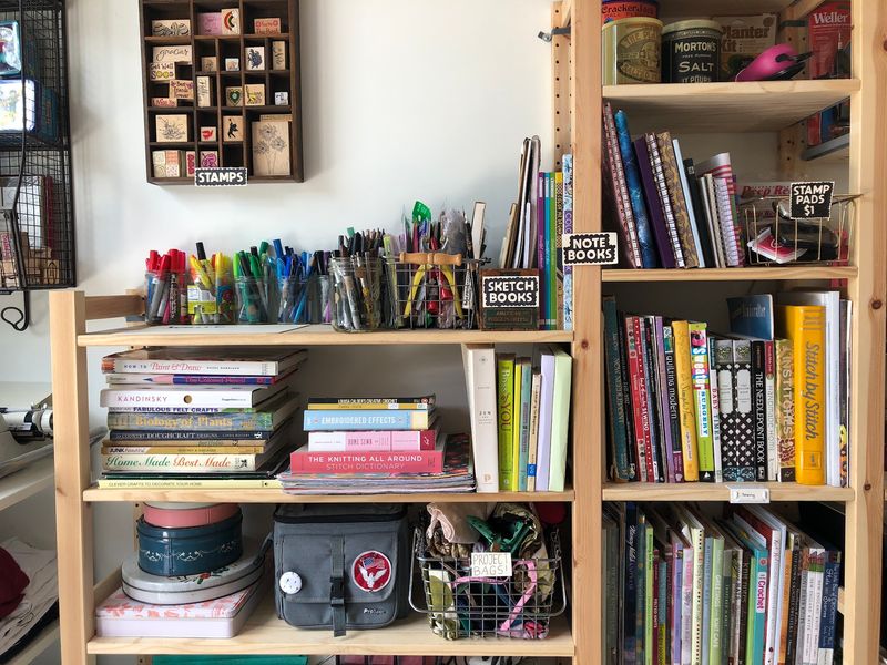 Paper Fans Will Find Stickers, Stamps, And Sketchbooks Galore