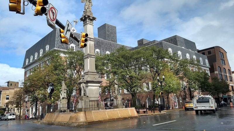 Penn Square Marks the Center of the Story