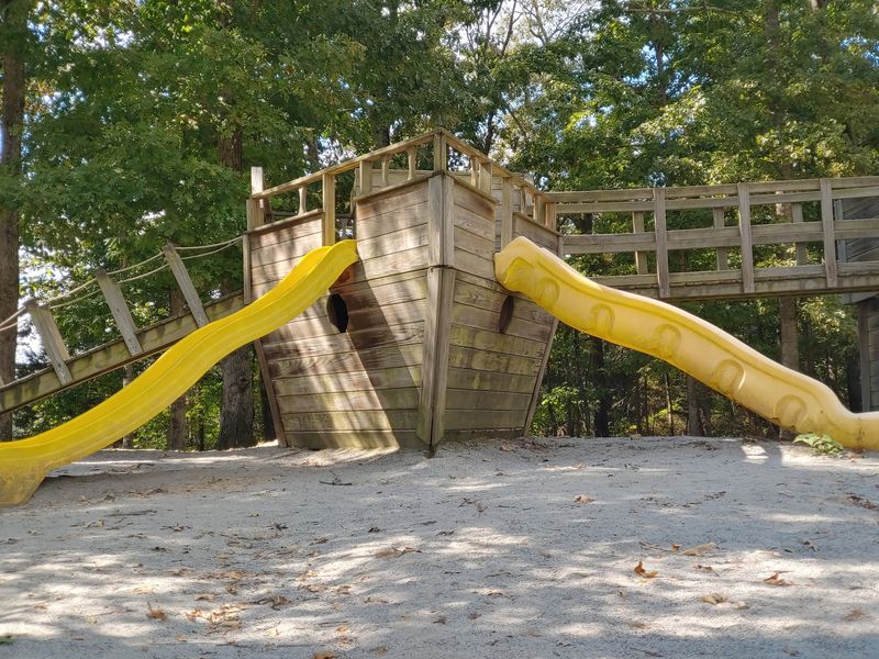 Petting Areas, Playground, and Picnic Tables