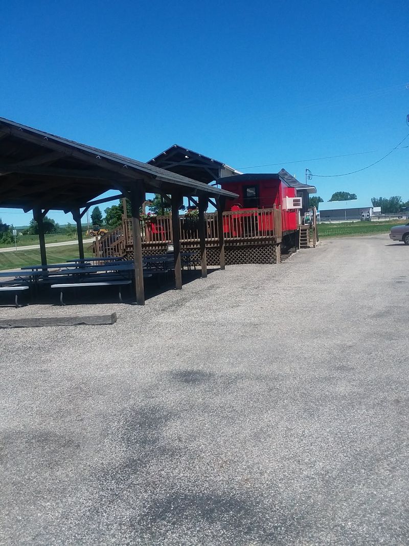 Picnic Tables Are the Actual Dining Room Picnic Tables Are the Actual Dining Room