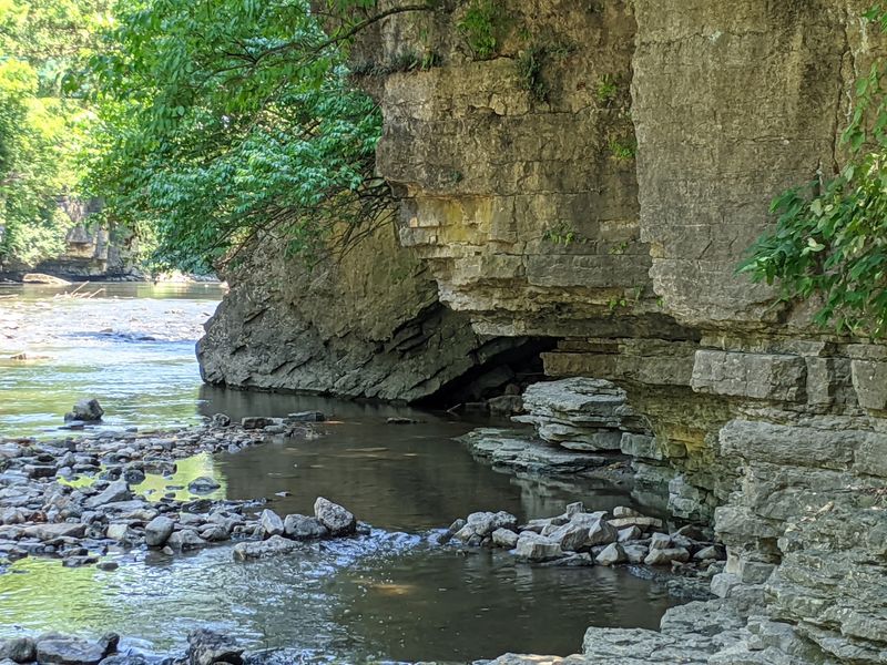 Rock Creek Canyon Feels Way Too Dramatic for Flat Illinois Rock Creek Canyon Feels Way Too Dramatic for Flat Illinois