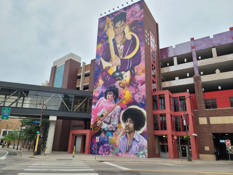 Prince Mural, Minneapolis, MN Prince Mural, Minneapolis, MN