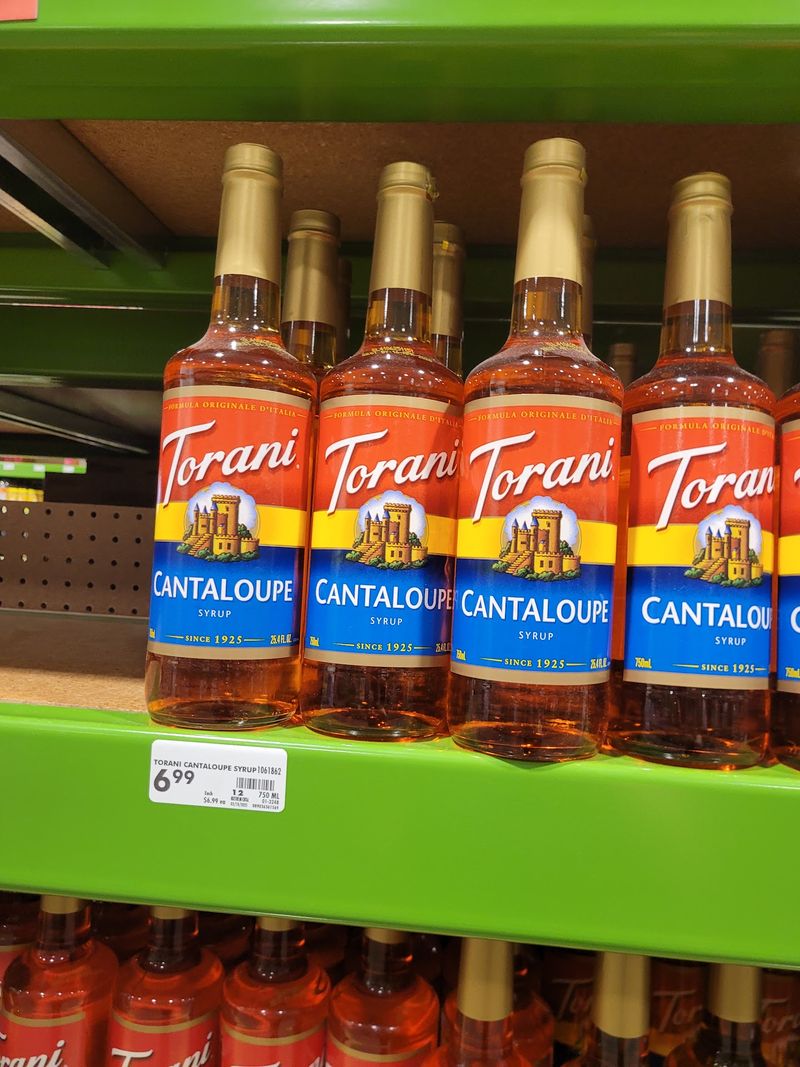 Produce, Dairy, and a Whole Aisle of Coffee Syrups Produce, Dairy, and a Whole Aisle of Coffee Syrups