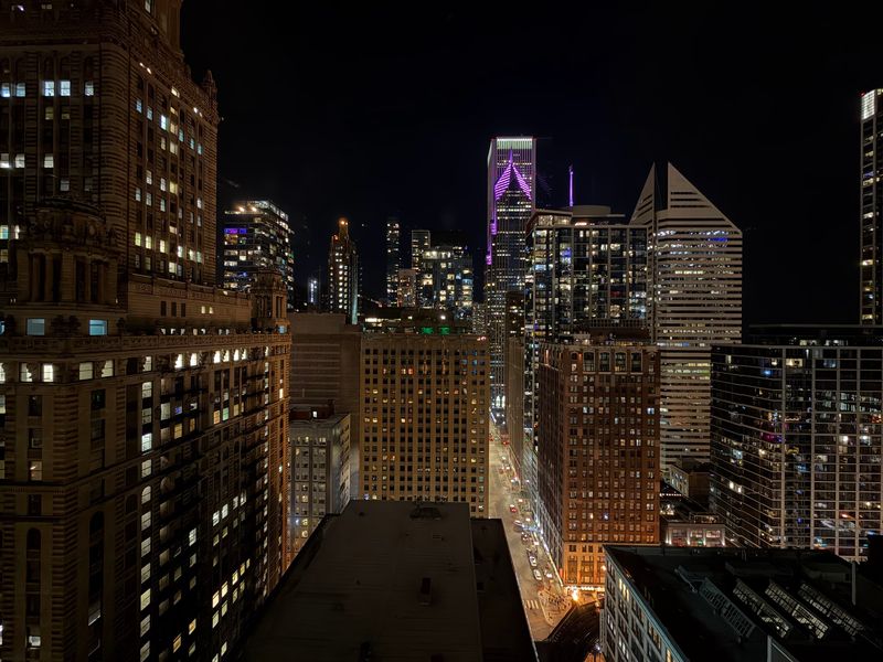 An Illinois Dinner With the Skyline at Eye Level