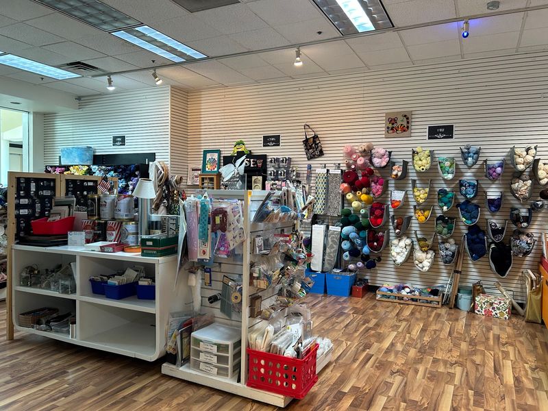 A Wall Of Yarn That Knitters Will Not Walk Past Quietly