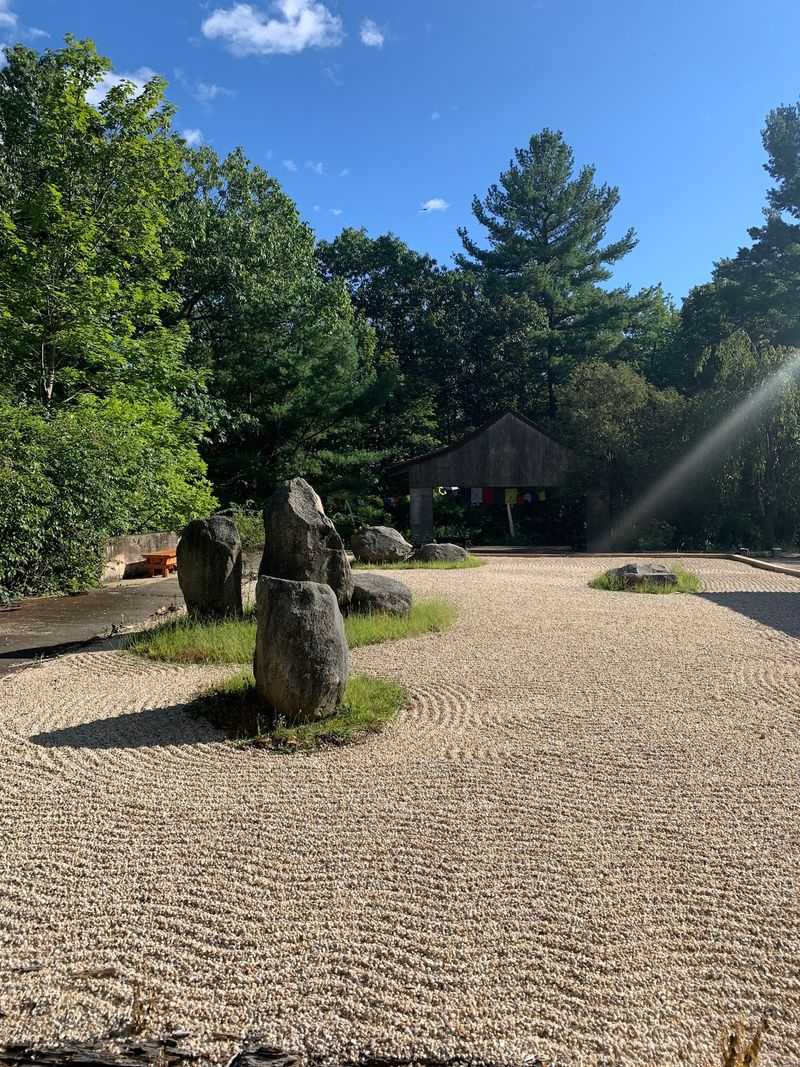 Raked Calm in the Zen Garden
