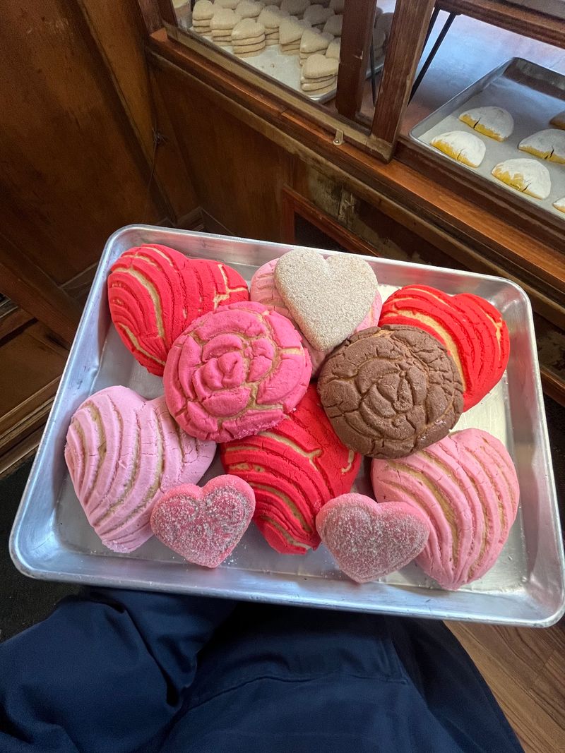 Holidays Bring Heart-Shaped Conchas And Bread For The Ancestors
