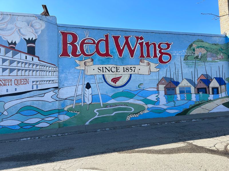 Red Wing Mural, Red Wing, MN Red Wing Mural, Red Wing, MN