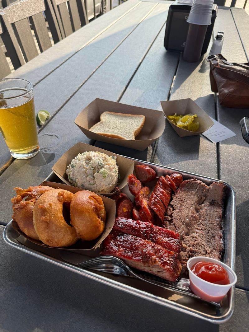 Ribs, Sausage, and the Three Meat Plate Ribs, Sausage, and the Three Meat Plate