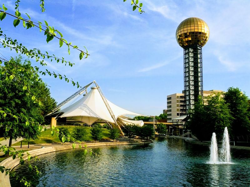 Ride Up Into A Giant Golden Ball For The Best Views In Town