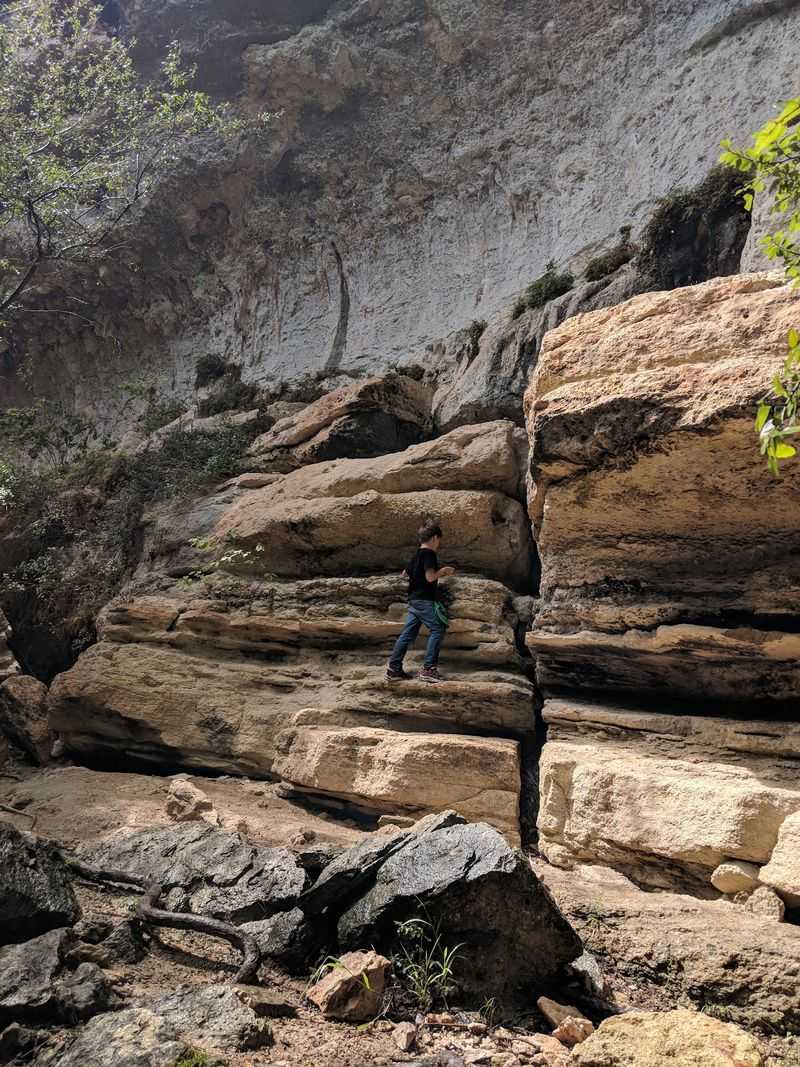 Rock Climbing in Climbers Canyon