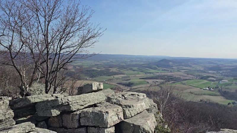 Rocky Footing Makes Looking Down Worthwhile