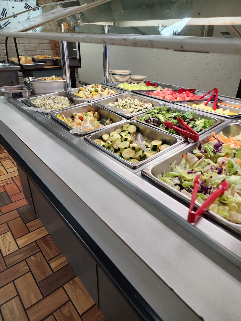 Salad Bar, Soups, and a Sweet Finish
