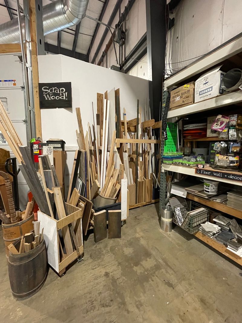 Salvaged Materials for Hands-On Makers