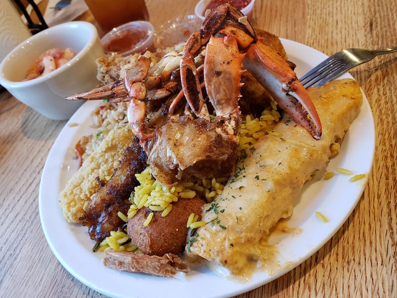 Snow Crab and Fried Claws Snow Crab and Fried Claws