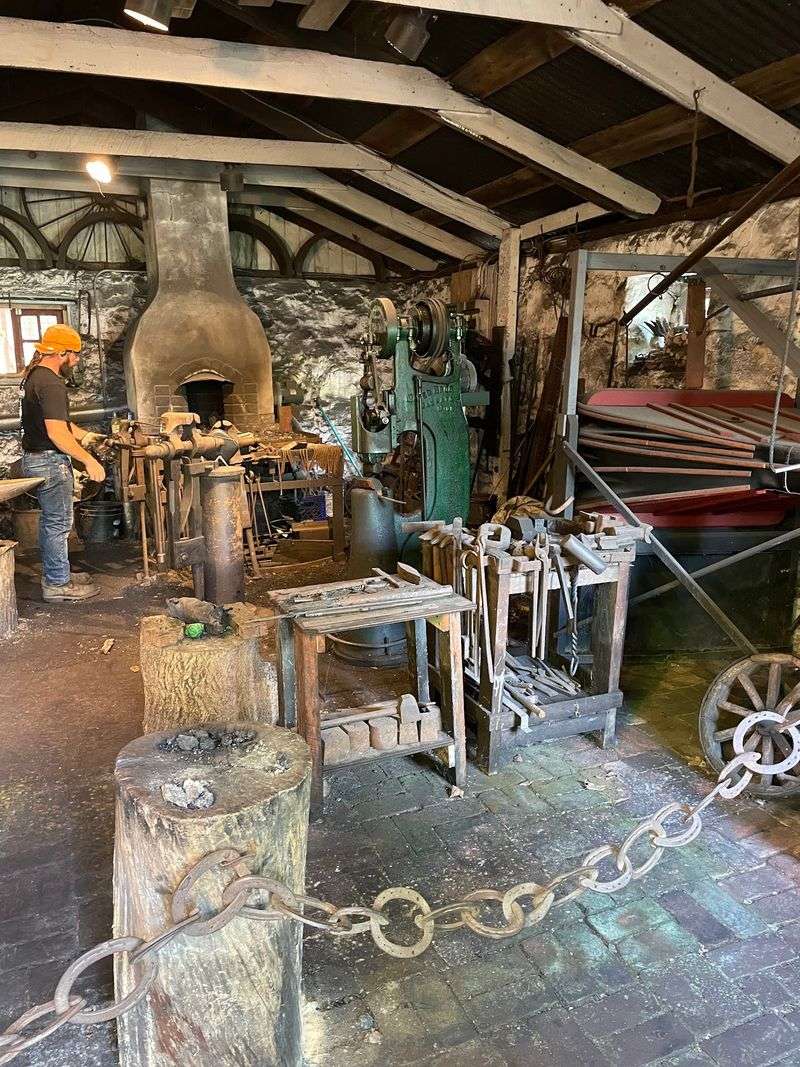 Sparks Fly When The Blacksmith Gets To Work