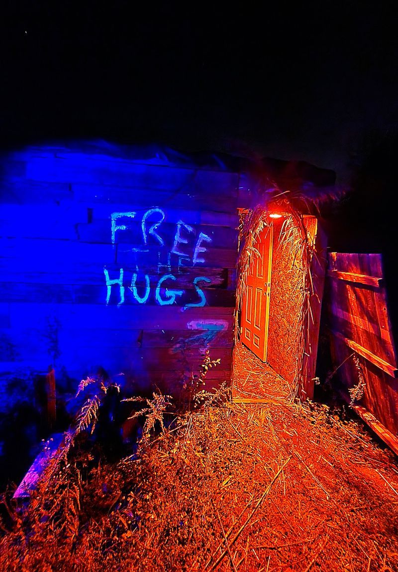 Squeeze Through Hay Tunnels If You Dare Squeeze Through Hay Tunnels If You Dare