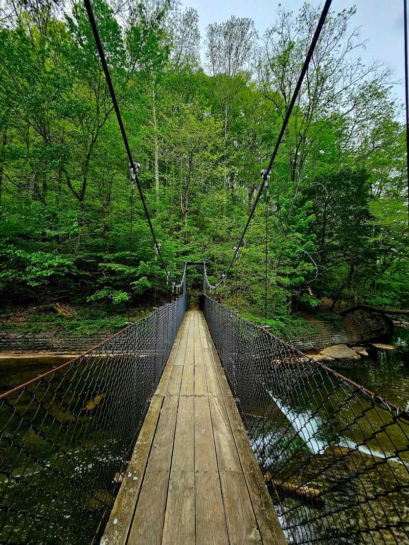 Standing Stone State Park Footbridge in Hilham Standing Stone State Park Footbridge in Hilham
