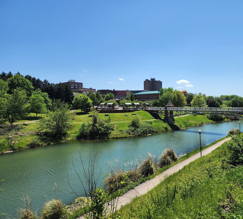 Stroll a Greenway That Connects Two Cities Stroll a Greenway That Connects Two Cities