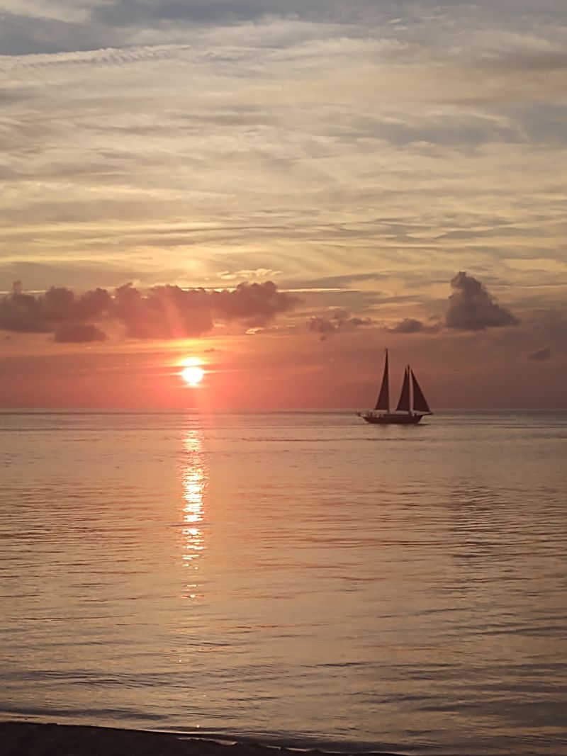 Sunset Over the Pamlico Sound