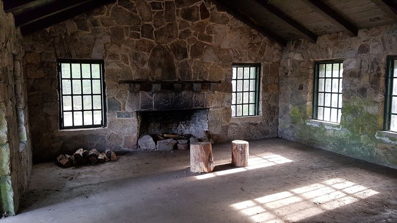 That Stone Lodge By The Water Has Two Giant Fireplaces That Stone Lodge By The Water Has Two Giant Fireplaces