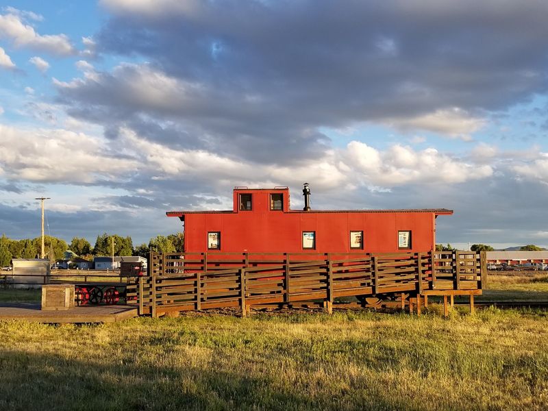 The Caboose With a Guest Book