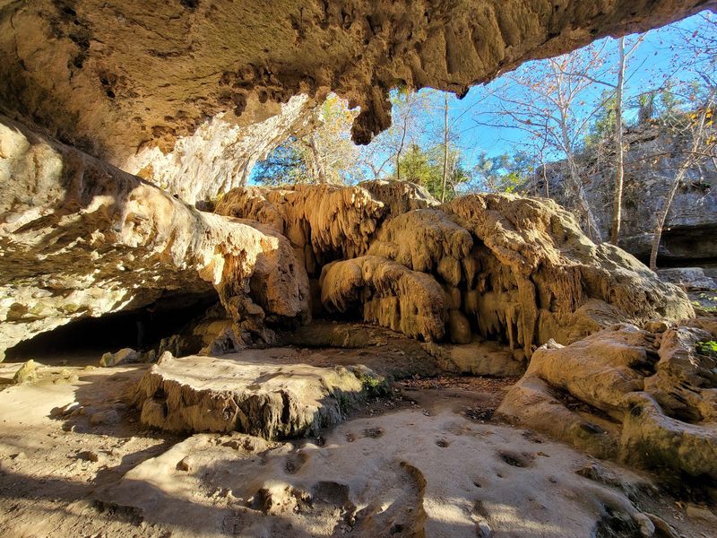 The Cave and the Big Rock Overhang