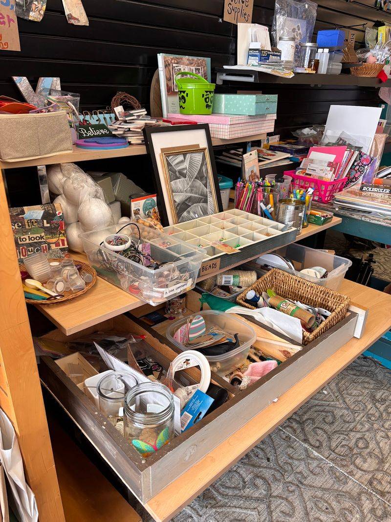 The Creative Reuse Corner Gives Craft Supplies a Second Life The Creative Reuse Corner Gives Craft Supplies a Second Life