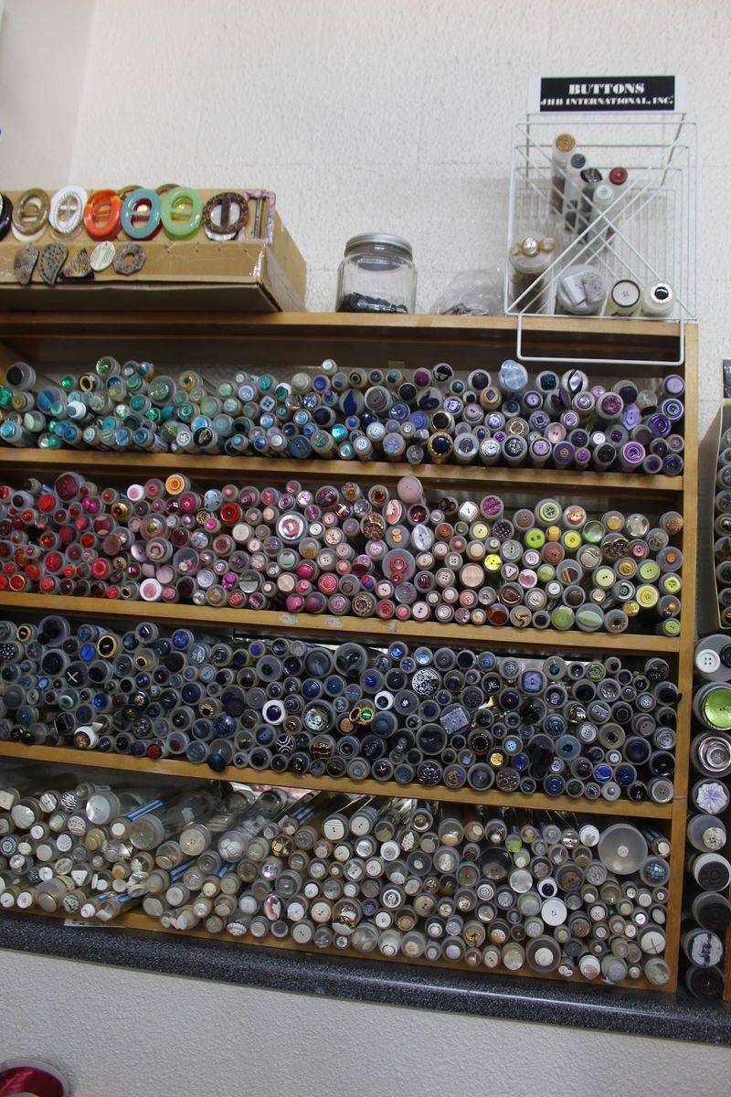 The Famous Button Wall