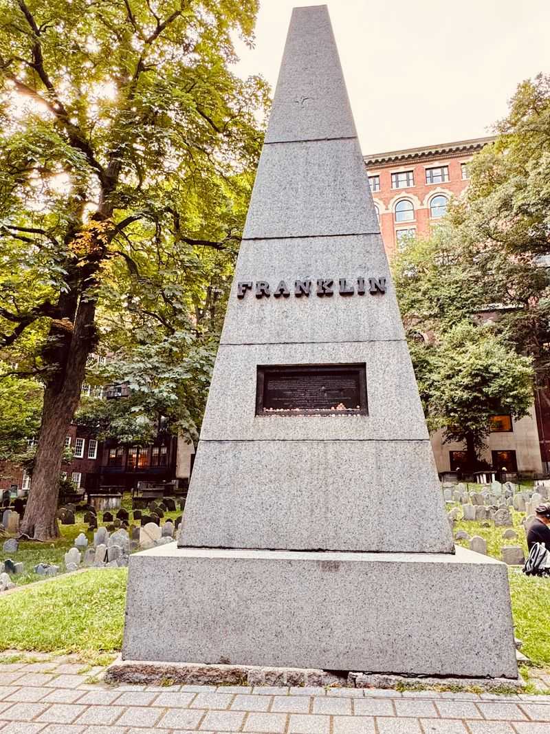 The Franklin Monument Honors the Parents, Not Benjamin