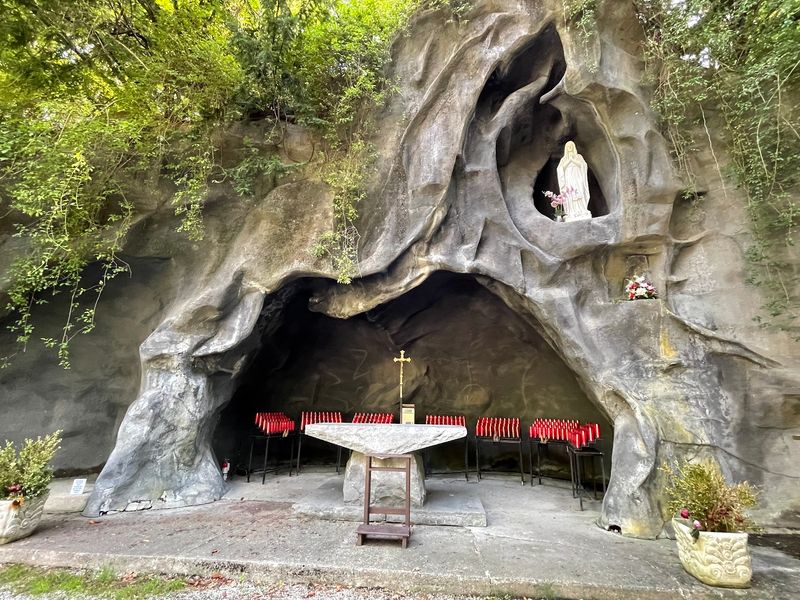 The Grotto and Memorials for Quiet Reflection The Grotto and Memorials for Quiet Reflection