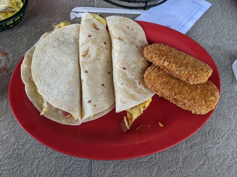The Kitchen Sink Breakfast Taco
